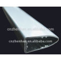 0.8mm thickness Aluminum curtain rail/track-bottom track for zebra blind,lower pole-curtain components